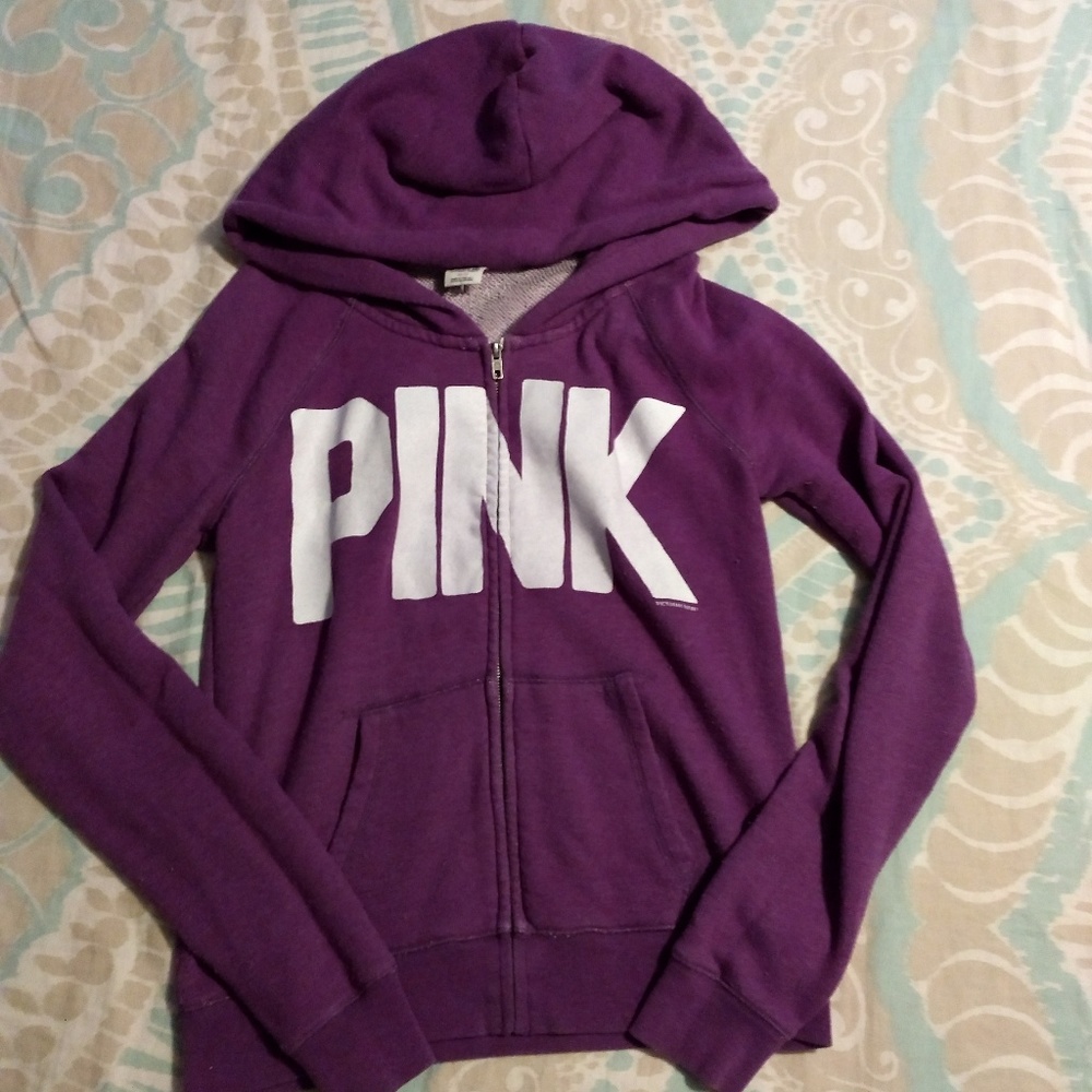 Pink hoodie